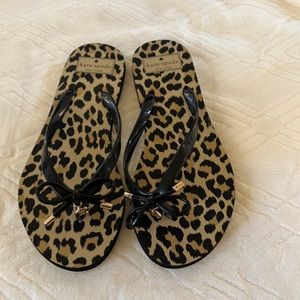 Kate Spade flip-flops, size 8